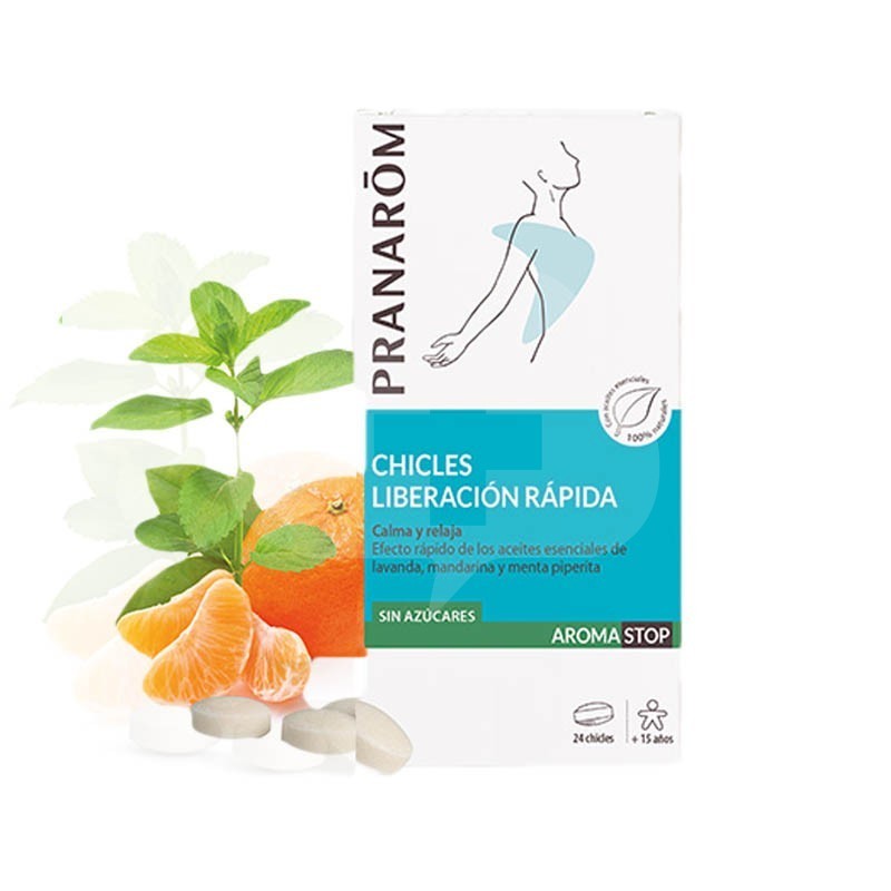 PRANAROM AROMASTOP CHICLES 25 UDS