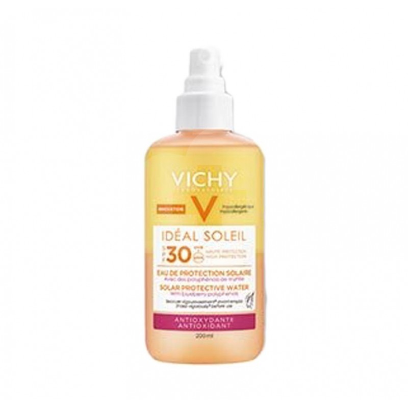 VICHY IDEAL SOLEIL AGUA SOLAR ANTIOX LUMINOSIDAD SPF30 200 ML