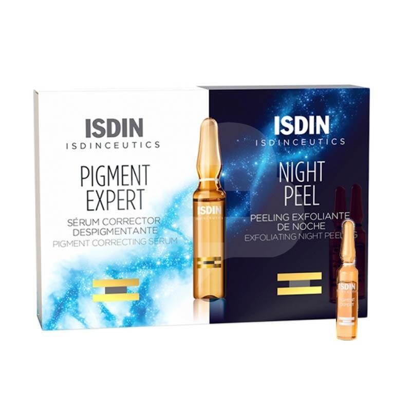 ISDINCEUTICS PIGMENT EXPERT 10 AMPOLLAS +NIGHT PIGMENT EXPERT 10 AMPOLLAS