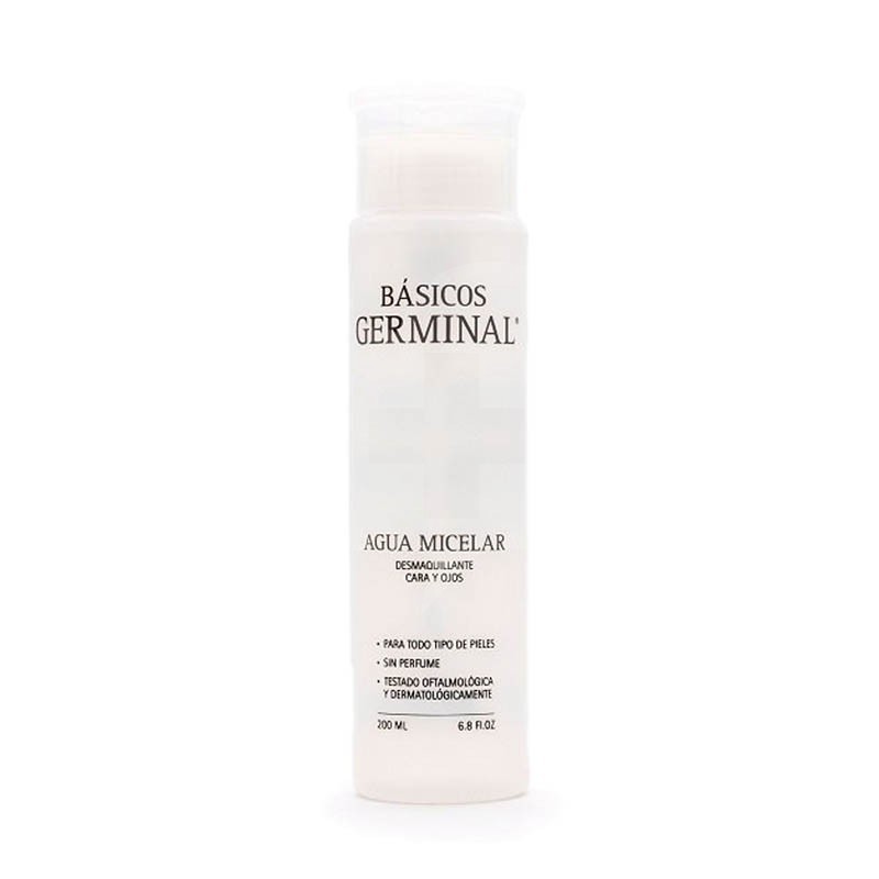 GERMINAL BASICOS AGUA MICELAR DESMAQUILLANTE CARA Y OJOS 200ML