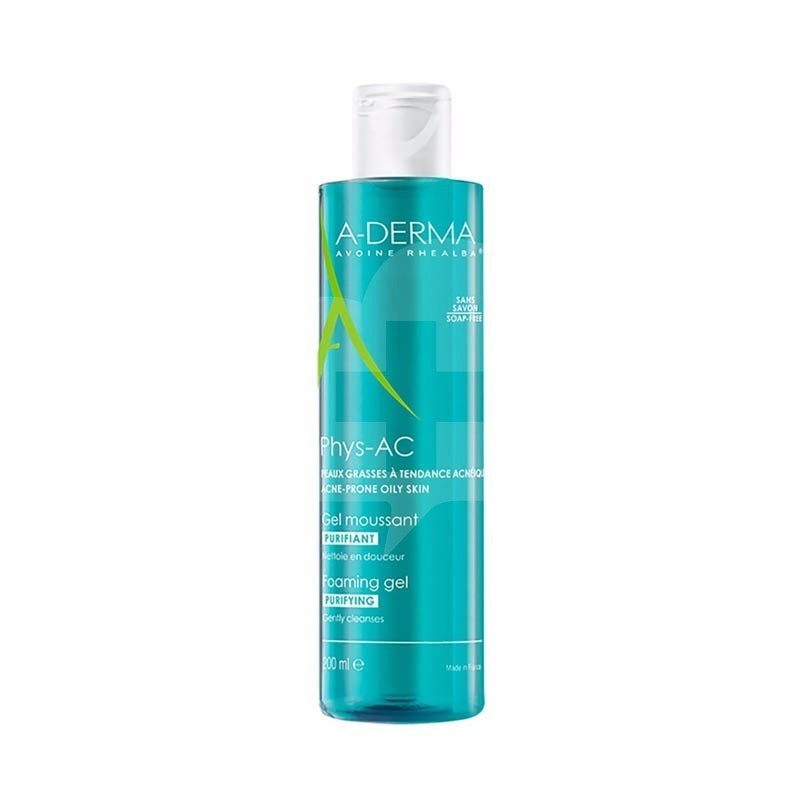 ADERMA PHYS-AC GEL LIMPIADOR PURUFICANTE 400ML