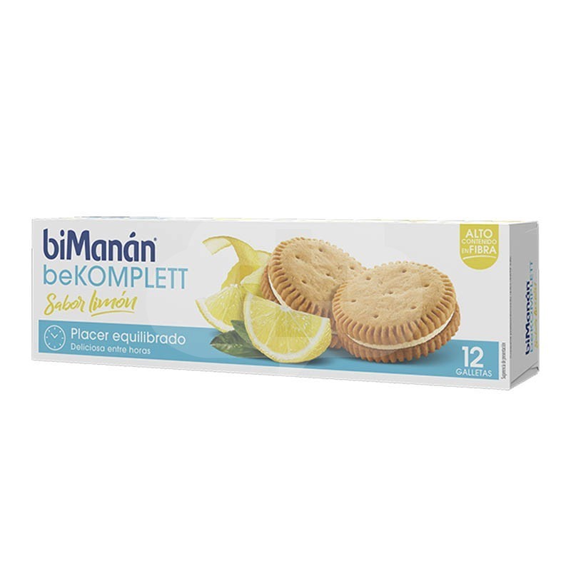 BIMANAN BE KOMPLETT GALLETA LIMON 12 UD