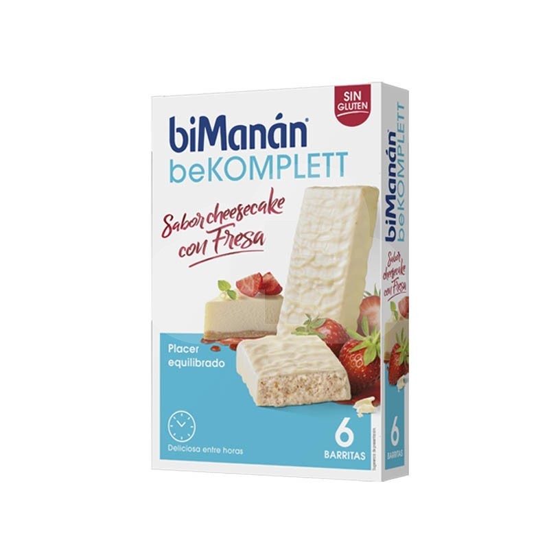 BIMANAN BE KOMPLETT CHEESECAKE CON FRESA 6 UN