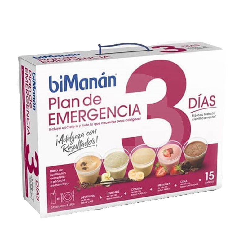 BIMANAN BE SLIM PLAN DE EMERGENCIA 3 DIAS