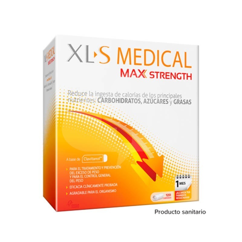 XLS MEDICAL MAX STREGTH 120 COMP