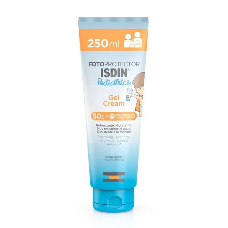 FOTOPROTECTOR ISDIN GEL CREAM PEDIATRICS SPF 50 + 250 ML